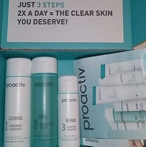 Proactive. New, original packaging and products